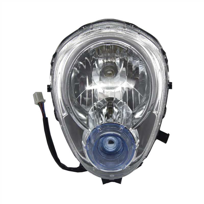 HEADLIGHT ASSEMBLY HMA SCOOPY-I BLUE