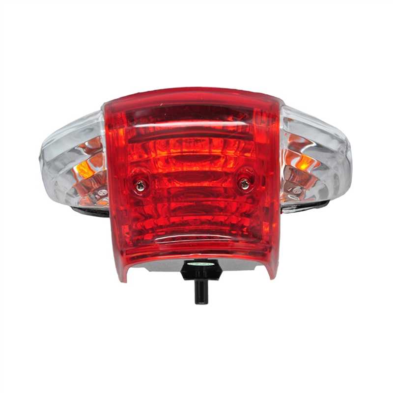 TAIL LIGHT ASSEMBLY HMA NICE UBOX RED