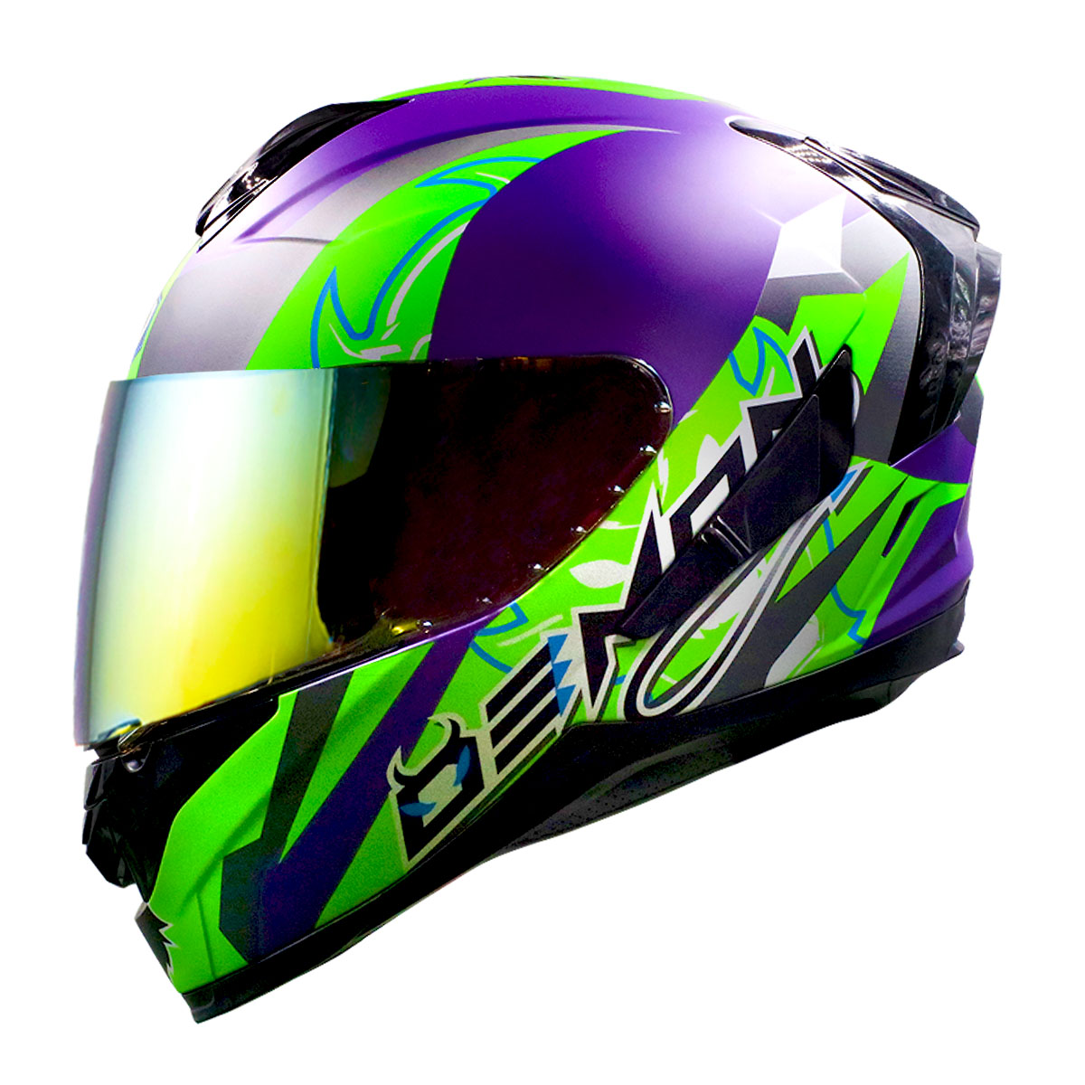 HELMET RD DEMON PURPLE 