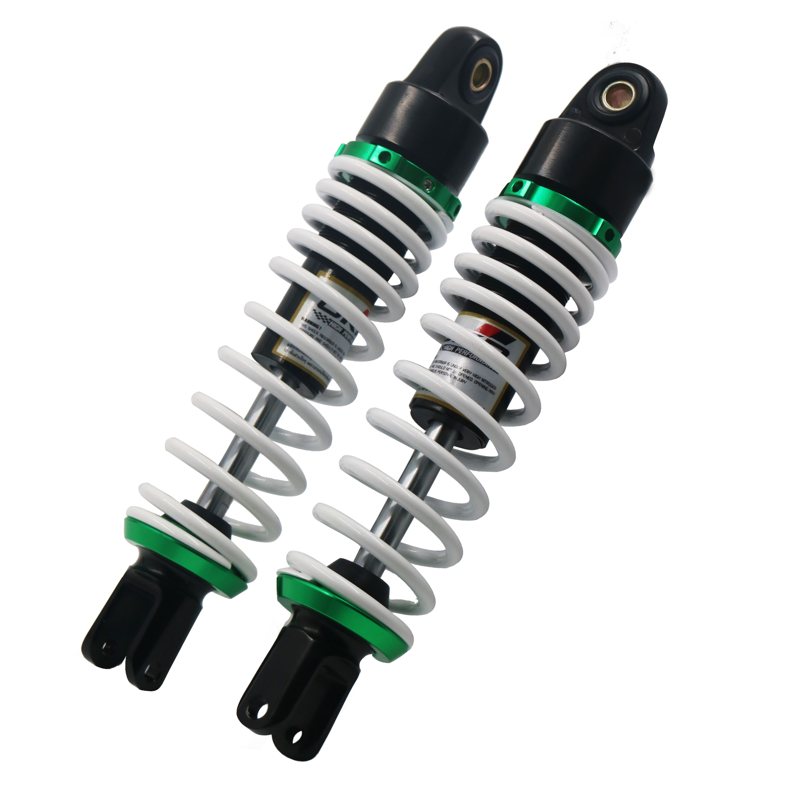 REAR SHOCK OKD NMAX BLACKBOOM 280MM WHITE SPRING/GREEN