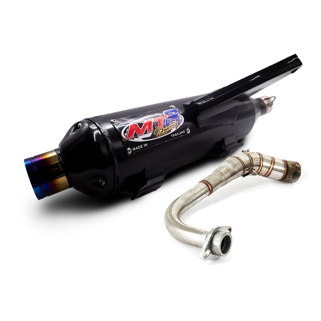 POWER PIPE MT8 STOCK MIO I 125 TITANIUM TIP