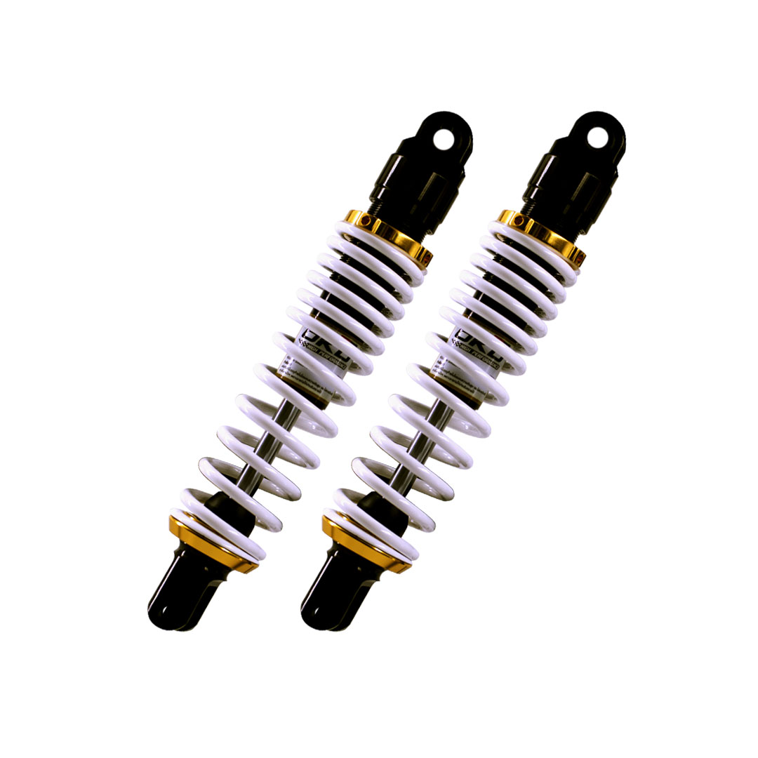REAR SHOCK OKD  NMAX ADVANCE 305MM WHITE/GOLD