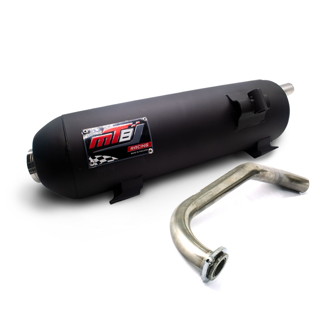 POWER PIPE MT8 NMAX 2020 / AEROX V2 STAINLESS TIP
