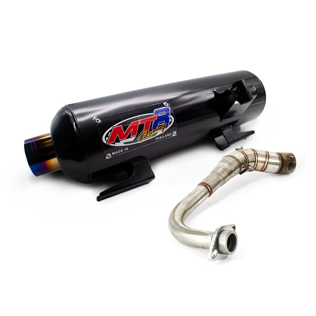 POWER PIPE MT8 STOCK NMAX V2 / AEROX V2 TITANIUM TIP