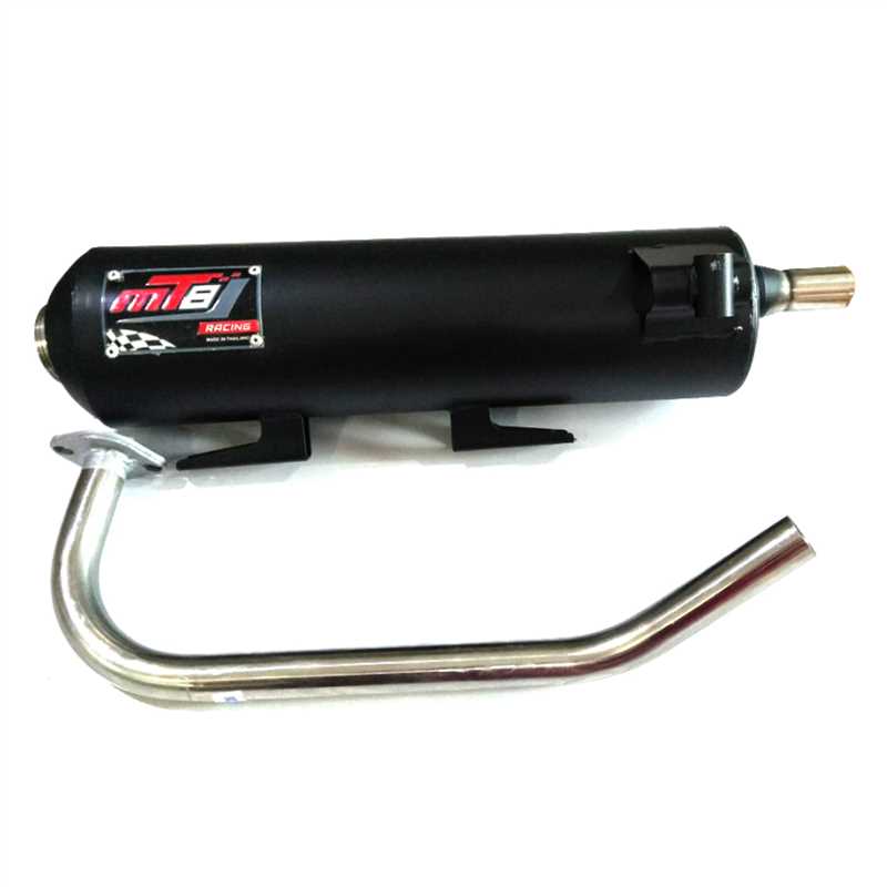 POWER PIPE MT8 STAINLESS TIP WITH LOGO PCX