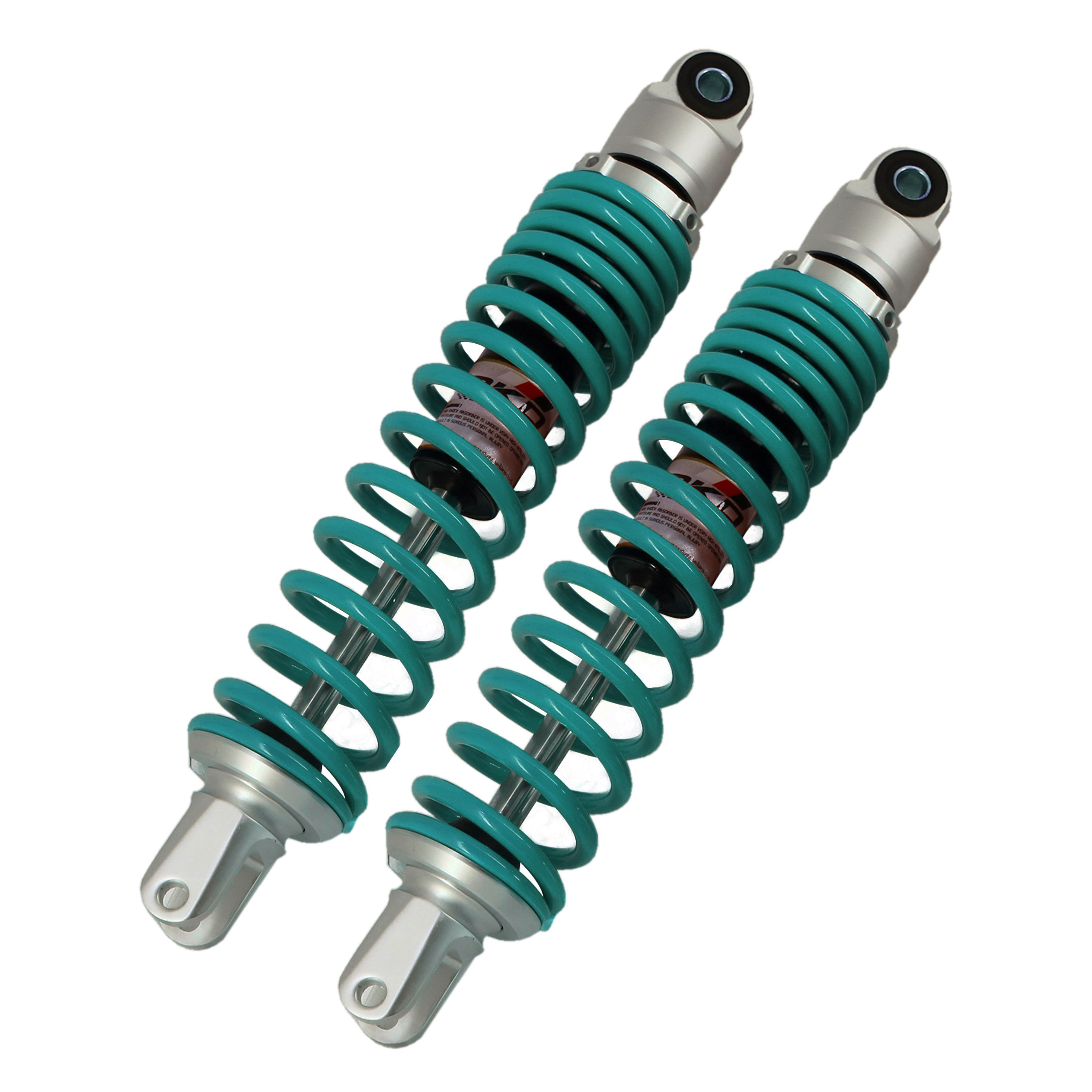 REAR SHOCK OKD XMAX ADVANCE 350MM SKYBLUE